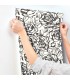 4135-72707 - Nelda Black Rose Wallpaper-Whimsy