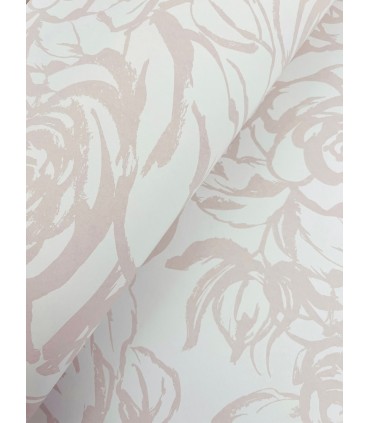 4135-72710 - Nelda Light Pink Rose Wallpaper-Whimsy