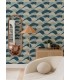 4135-27300 - Peter Blue Rabbit Fields Wallpaper-Whimsy