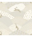 4135-27298 - Peter Light Grey Rabbit Fields Wallpaper-Whimsy