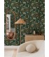 4135-27286 - Rigby Green Jungle Animals Wallpaper-Whimsy