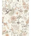 4135-12807 - Whimsy Coral Fauna Wallpaper-Whimsy