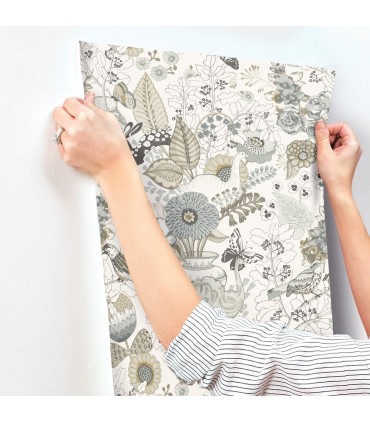 4135-12806 - Whimsy Neutral Fauna Wallpaper-Whimsy