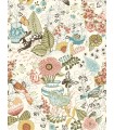 4135-12802 - Whimsy Pink Fauna Wallpaper-Whimsy