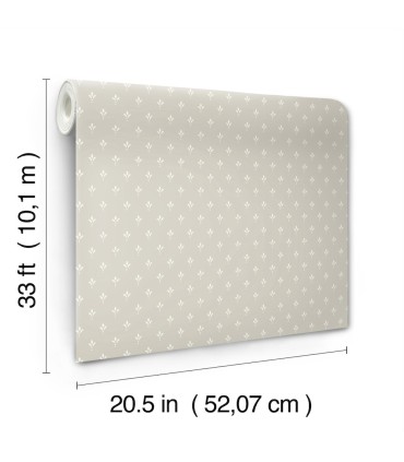 MF4773 - Charm Grey Wallpaper- Magnolia Home 4