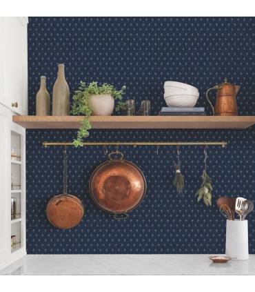 MF4776 - Charm Navy Wallpaper- Magnolia Home 4