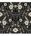 MF4742 - Colette Black Wallpaper- Magnolia Home 4