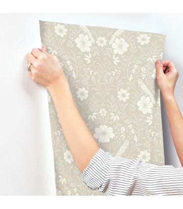 MF4744 - Colette Linen Wallpaper- Magnolia Home 4