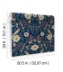 MF4745 - Colette Navy Wallpaper- Magnolia Home 4