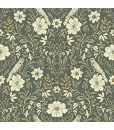 MF4741 - Colette Olive Wallpaper- Magnolia Home 4