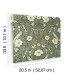 MF4741 - Colette Olive Wallpaper- Magnolia Home 4