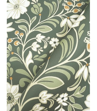 MF4741 - Colette Olive Wallpaper- Magnolia Home 4
