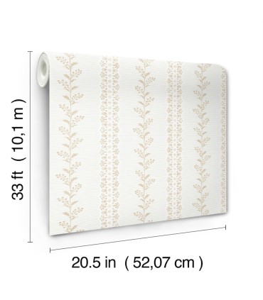 MF4763 - Everleigh Ochre Wallpaper- Magnolia Home 4