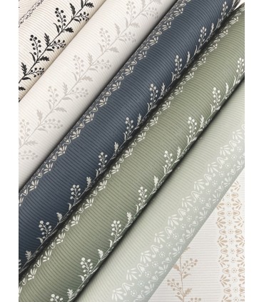 MF4761 - Everleigh White & Black Wallpaper- Magnolia Home 4