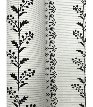 MF4761 - Everleigh White & Black Wallpaper- Magnolia Home 4