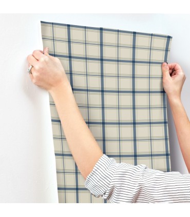 MF4791 - Hunter Blue Wallpaper- Magnolia Home 4