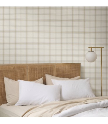 MF4793 - Hunter Neutral Wallpaper- Magnolia Home 4