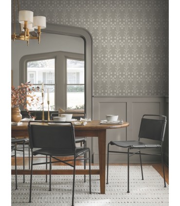 MF4805 - Lydia Taupe Wallpaper- Magnolia Home 4