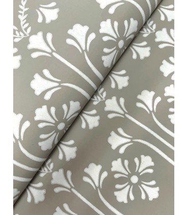 MF4805 - Lydia Taupe Wallpaper- Magnolia Home 4