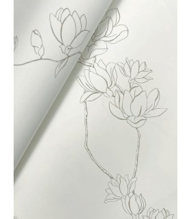 MF4732 - Magnolia Beige Branches Wallpaper- Magnolia Home 4