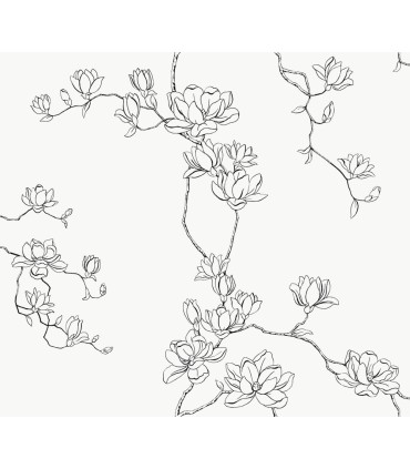 MF4731 - Magnolia Black Branches Wallpaper- Magnolia Home 4