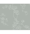 MF4734 - Magnolia Eucalyptus Branches Wallpaper- Magnolia Home 4