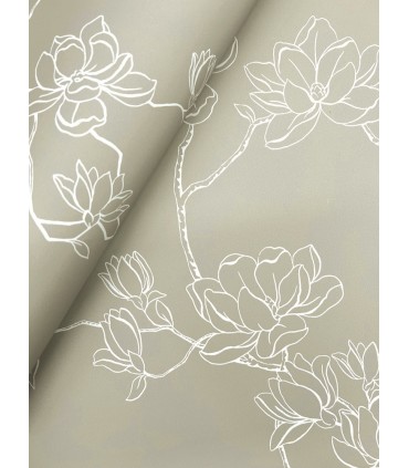 MF4736 - Magnolia Taupe Branches Wallpaper- Magnolia Home 4