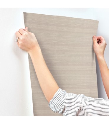 VG4406MH - Plain Beige Grass Wallpaper- Magnolia Home 4