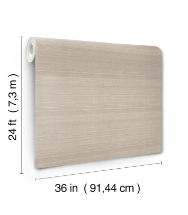 VG4406MH - Plain Beige Grass Wallpaper- Magnolia Home 4