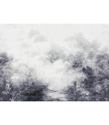 MF4808M - Woodland Black & White Wall Mural-Magnolia Home 4