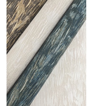 FM1001 - Gilded Plume Teal Wallpaper-Formations by York