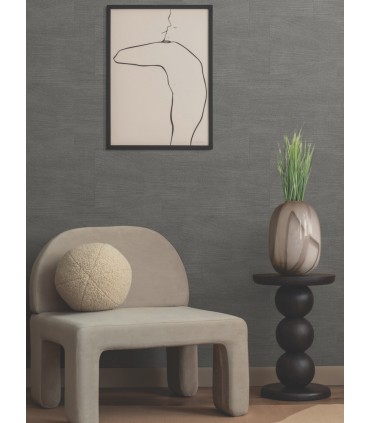 FM1032 - Higher Ground Geo Onyx Wallpaper-Formations by York