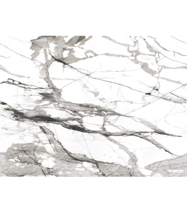FM1109M - Imperial Marble Black & White Wall Mural-Formations by York