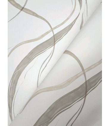 FM1093 - Ink Flow Nuetral Wallpaper-Formations by York