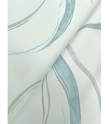 FM1094 - Ink Flow Seaglass Wallpaper-Formations by York