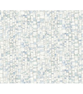 FM1081 - Kaleidoscopic Blue Wallpaper-Formations by York