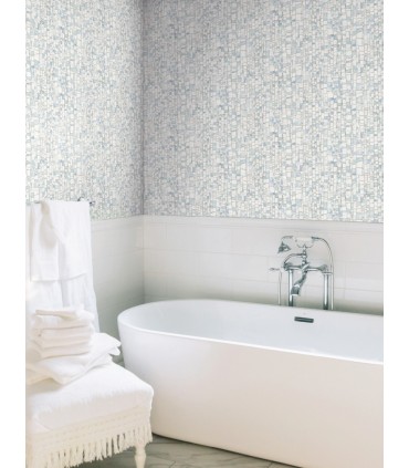 FM1081 - Kaleidoscopic Blue Wallpaper-Formations by York