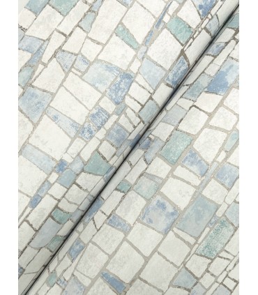 FM1081 - Kaleidoscopic Blue Wallpaper-Formations by York