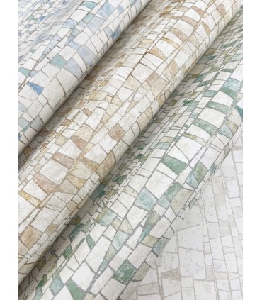 FM1084 - Kaleidoscopic Green Wallpaper-Formations by York