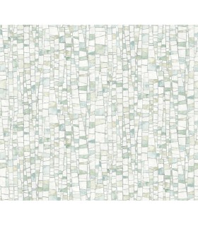 FM1084 - Kaleidoscopic Green Wallpaper-Formations by York