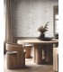 FM1044 - Leaf Column Neutral Wallpaper-Formations by York