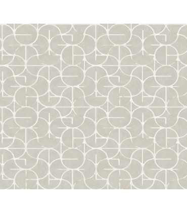 FM1102 - Looking Glass Grey & Silver Wallpaper-Formations by York