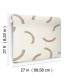 FM1024 - Lunula Clay Wallpaper-Formations by York