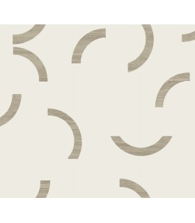 FM1026 - Lunula Taupe Wallpaper-Formations by York