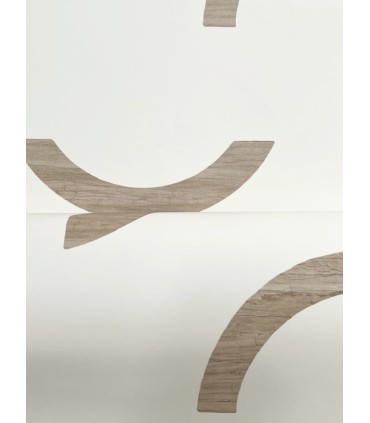 FM1026 - Lunula Taupe Wallpaper-Formations by York