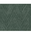 FM1054 - Thatched Chevron Bottle Green Wallpaper-Formations by York