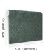 FM1054 - Thatched Chevron Bottle Green Wallpaper-Formations by York