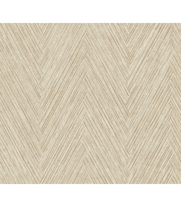 FM1053 - Thatched Chevron Terracotta Wallpaper-Formations by York