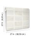 4155-72803 - Bronson Ivory Topography Wallpaper-Drew and Jonathan