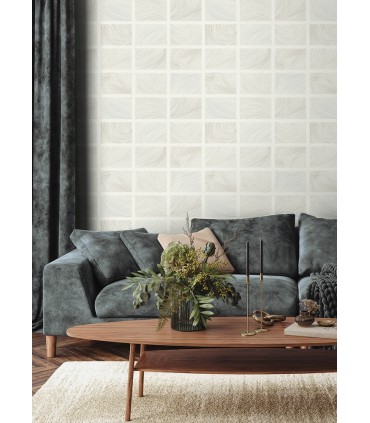 4155-72803 - Bronson Ivory Topography Wallpaper-Drew and Jonathan